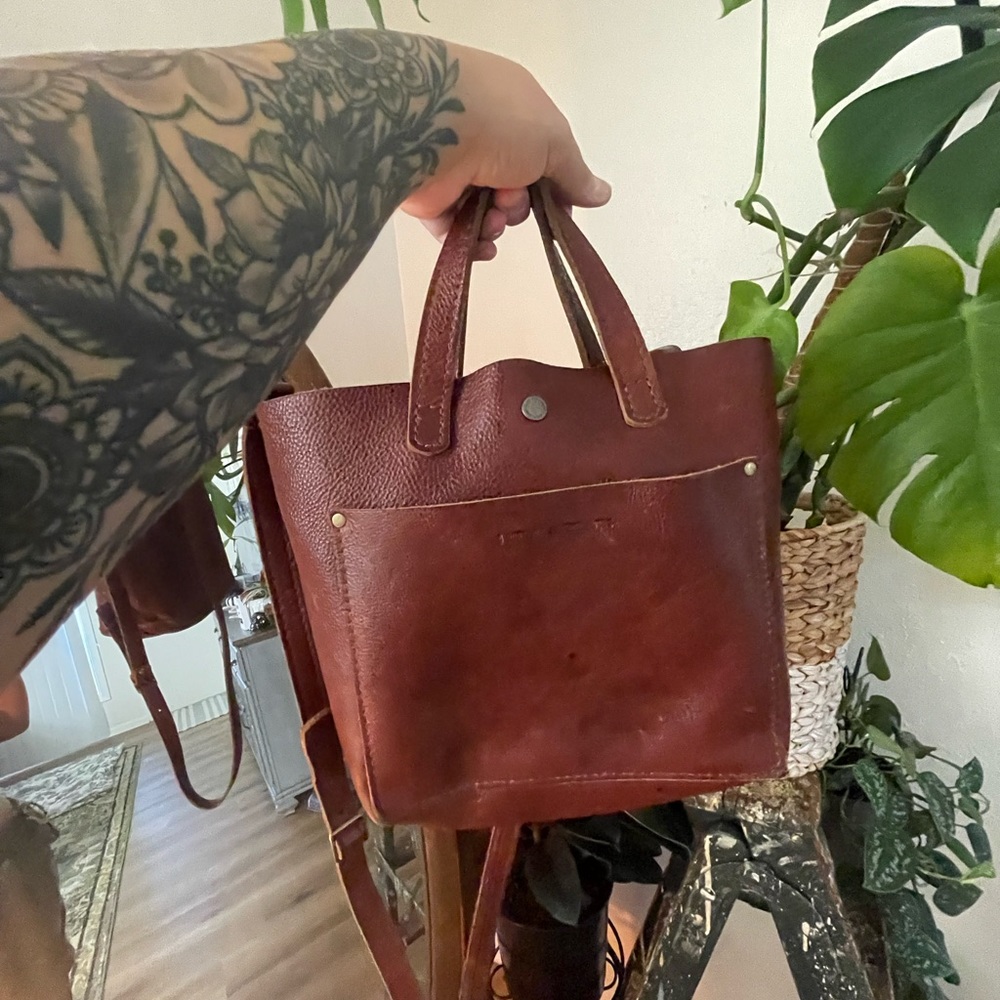 Portland Leather Company Mini Crossbody Bag